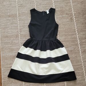 Bar III Black And White Dress